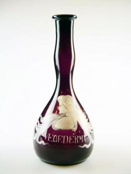 Secesní lahvička Vegederma Secesní lahvička Vegederma