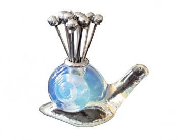 KOKTEJLOVÝ SET ART DECO OPÁLOVÝ ŠNEK KOKTEJLOVÝ SET ART DECO OPÁLOVÝ ŠNEK